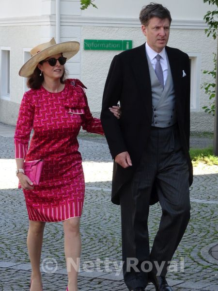 Fürst Maximilian and Fürstin Marissa zu Bentheim-Tecklenburg