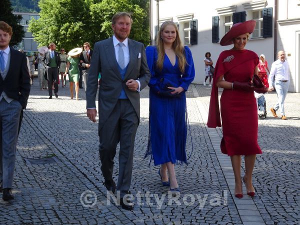 King Willem-Alexander and Queen Máxima, Princess Amalia of the Netherlands