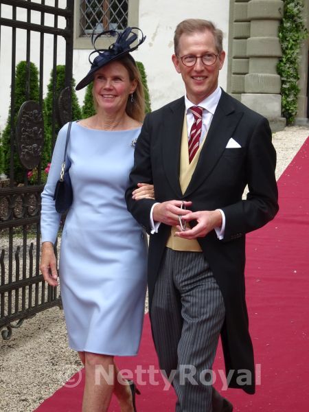 Margrave Bernhard and Margravinne Stephanie von Baden