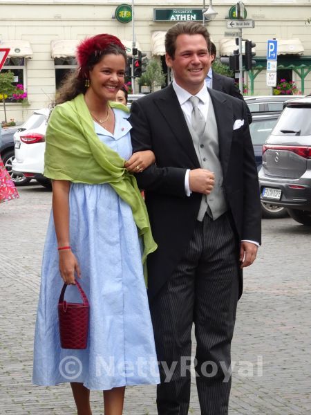 Prince Heinrich and Princess Joana von Croÿ