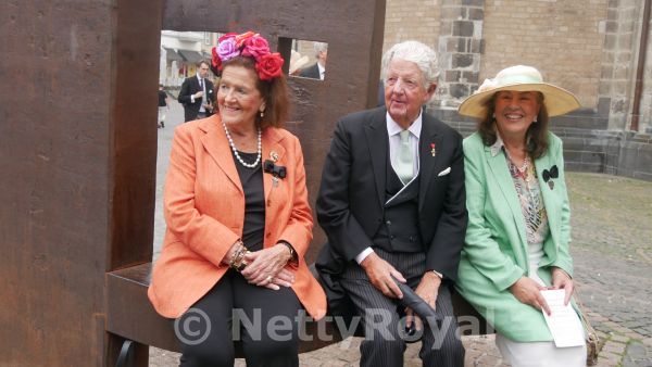 Princess Monika zu Löwenstein-Wertheim-Rosenberg, Archduke Michael and Archduchess Christiana of Austria